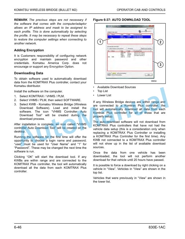 Komatsu 830E-1AC Dump Truck Operation and Maintenance Manual CEAM031307 5 Komatsu 830E-1AC Dump Truck Operation and Maintenance Manual CEAM031307 - Image 5