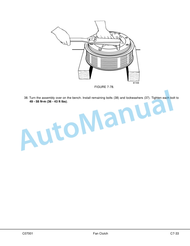 Alternative view of Komatsu 830E-1AC Dump Truck Shop Manual CEBM019302