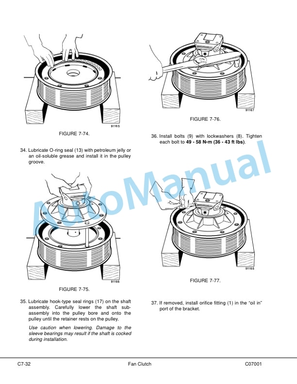 Alternative view of Komatsu 830E-1AC Dump Truck Shop Manual CEBM020403