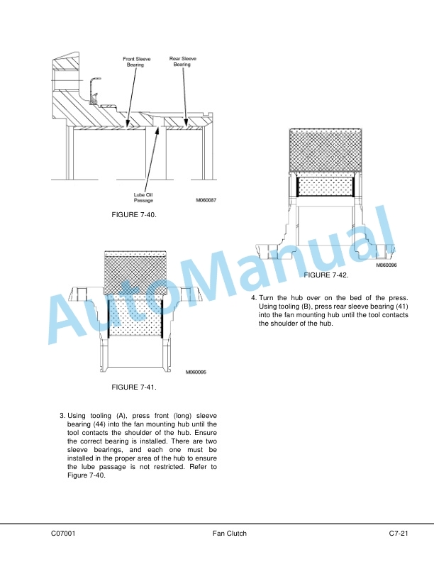 Alternative view of Komatsu 830E-1AC Dump Truck Shop Manual CEBM021102