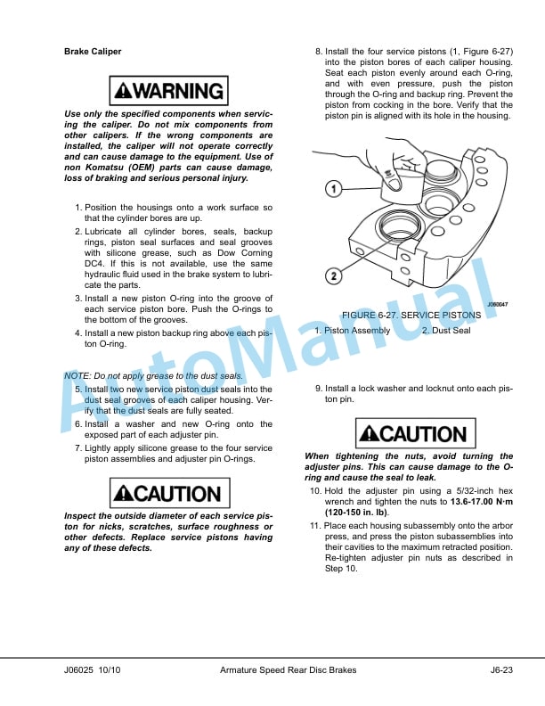 Komatsu 830E-1AC Dump Truck Shop Manual CEBM029900 4 Komatsu 830E-1AC Dump Truck Shop Manual CEBM029900 - Image 4