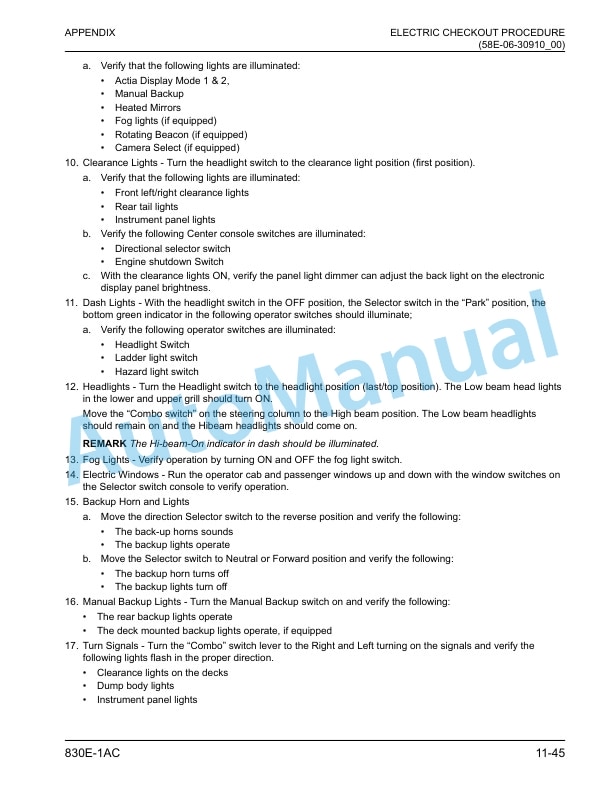 Komatsu 830E-1AC Electric Dump Truck Field Assembly Instruction CEAW013803 4 Komatsu 830E-1AC Electric Dump Truck Field Assembly Instruction CEAW013803 - Image 4