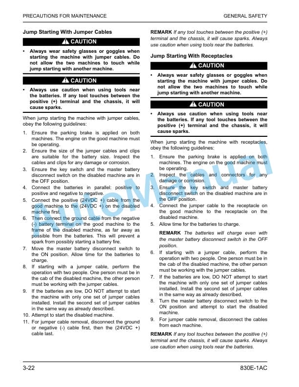 Alternative view of Komatsu 830E-1AC Electric Dump Truck Operation and Maintenance Manual CEAM031309