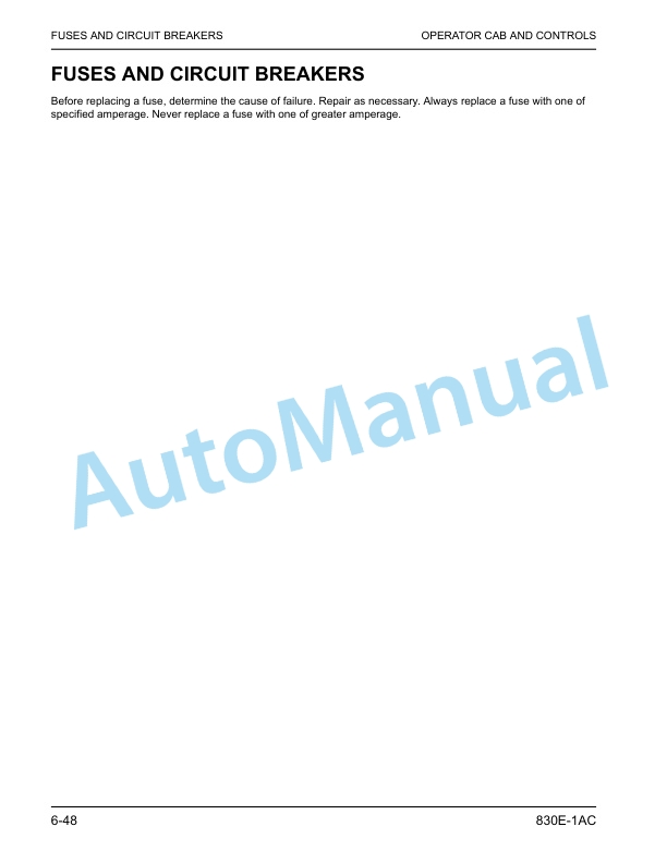 Komatsu 830E-1AC Electric Dump Truck Operation and Maintenance Manual CEAM031309 5 Komatsu 830E-1AC Electric Dump Truck Operation and Maintenance Manual CEAM031309 - Image 5