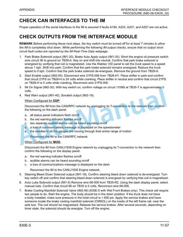Komatsu 830E-5 Dump Truck Field Assembly Instruction CEAW011701 4 Komatsu 830E-5 Dump Truck Field Assembly Instruction CEAW011701 - Image 4