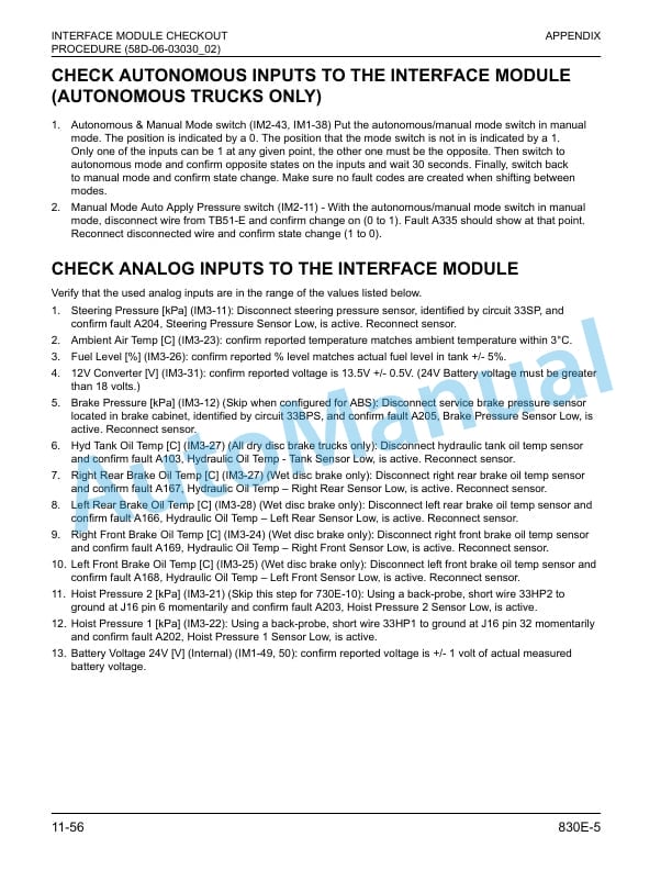 Komatsu 830E-5 Dump Truck Field Assembly Instruction CEAW011702 4 Komatsu 830E-5 Dump Truck Field Assembly Instruction CEAW011702 - Image 4