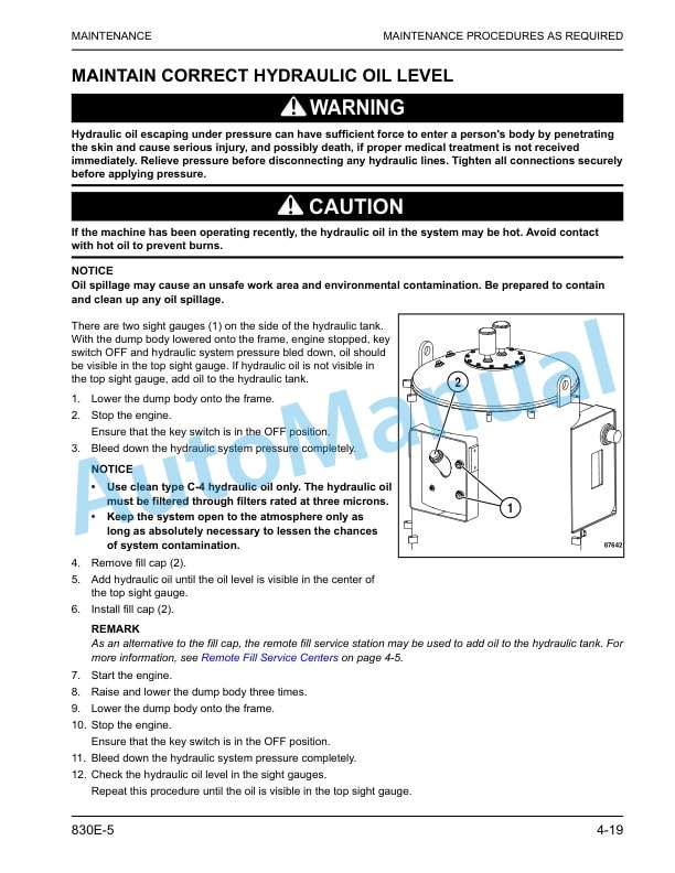 Komatsu 830E-5 Dump Truck Operation and Maintenance Manual CEAM038900 5 Komatsu 830E-5 Dump Truck Operation and Maintenance Manual CEAM038900 - Image 5