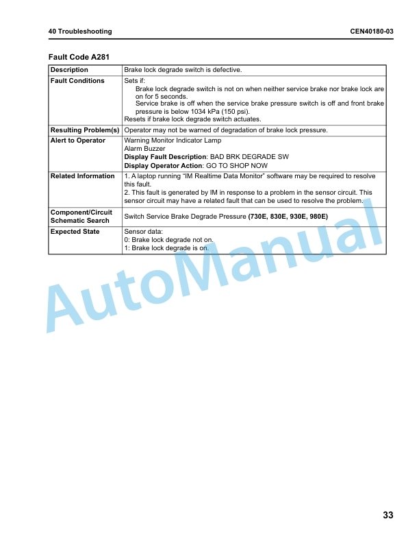 Komatsu 830E-5 Dump Truck Shop Manual CEBM032111 3 Komatsu 830E-5 Dump Truck Shop Manual CEBM032111 - Image 3