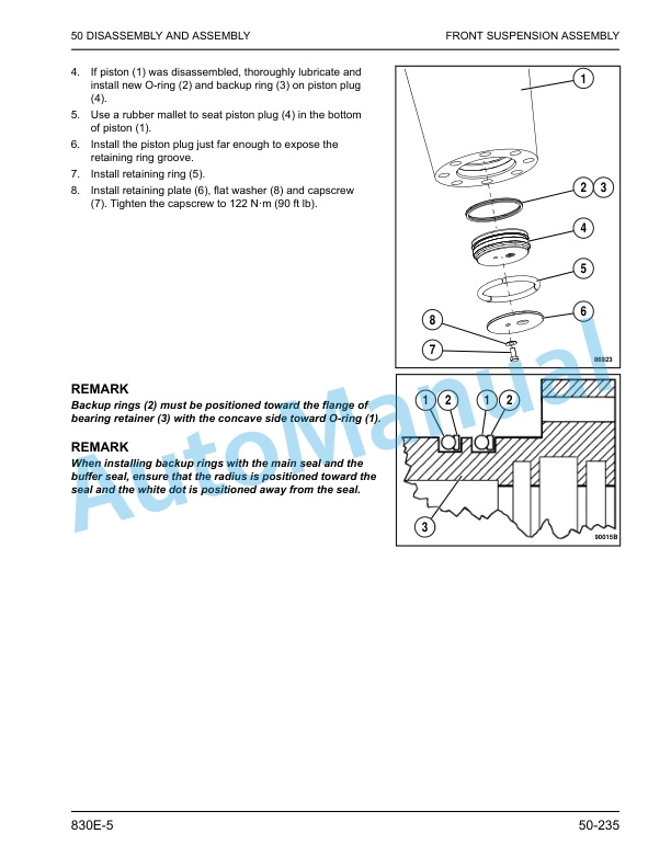 Komatsu 830E-5 Dump Truck Shop Manual CEBM032112 5 Komatsu 830E-5 Dump Truck Shop Manual CEBM032112 - Image 5