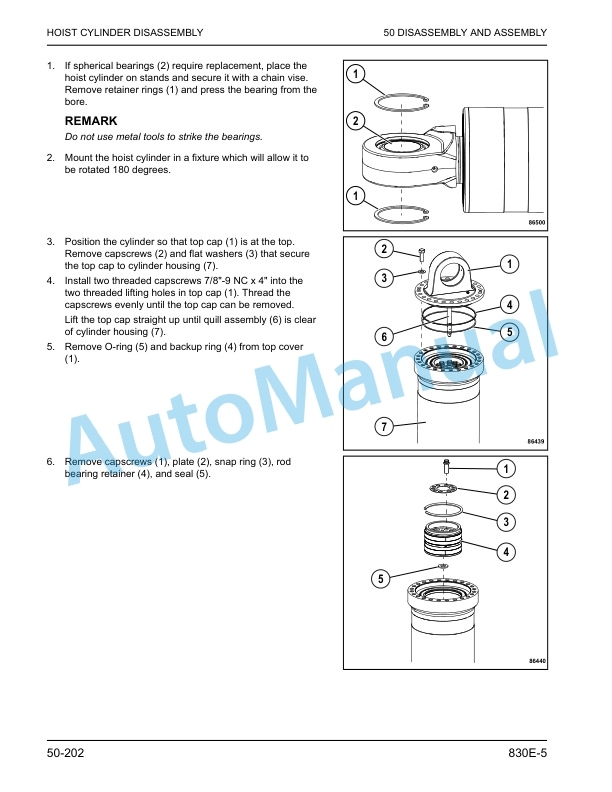 Komatsu 830E-5 Dump Truck Shop Manual CEBM035505 5 Komatsu 830E-5 Dump Truck Shop Manual CEBM035505 - Image 5