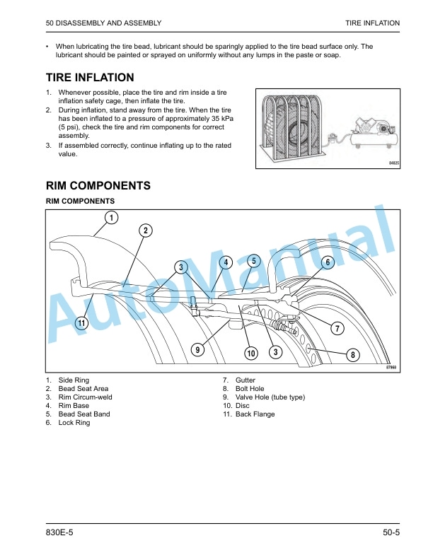 Komatsu 830E-5 Dump Truck Shop Manual CEBM036803 4 Komatsu 830E-5 Dump Truck Shop Manual CEBM036803 - Image 4