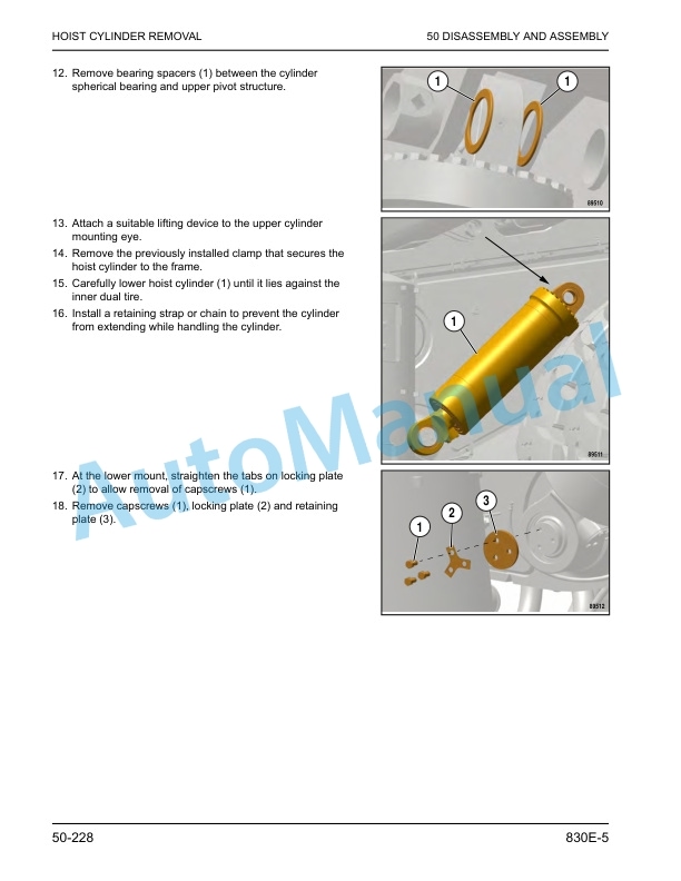Komatsu 830E-5 Dump Truck Shop Manual CEBM036803 5 Komatsu 830E-5 Dump Truck Shop Manual CEBM036803 - Image 5