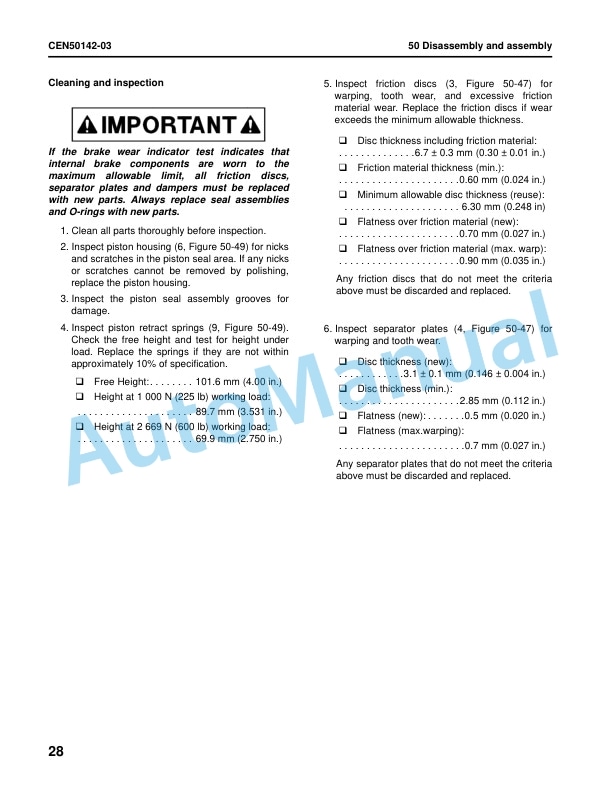 Komatsu 830E-5 Dump Truck Shop Manual CEBM038001 5 Komatsu 830E-5 Dump Truck Shop Manual CEBM038001 - Image 5