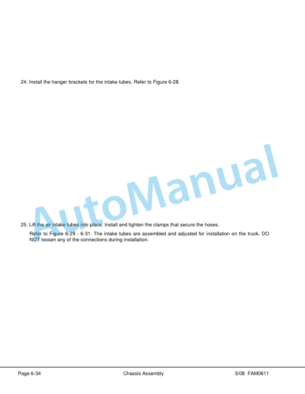 Alternative view of Komatsu 830E-AC Dump Truck Field Assembly Instruction CEAW004504