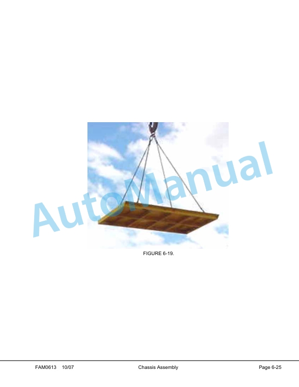 Alternative view of Komatsu 830E Dump Truck Field Assembly Instruction CEAW004701