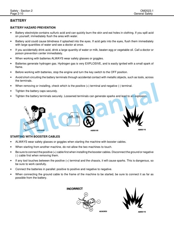Alternative view of Komatsu 830E Dump Truck Operation and Maintenance Manual CEAM006200