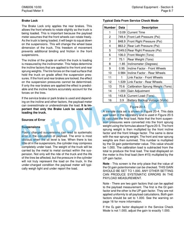Komatsu 830E Dump Truck Operation and Maintenance Manual CEAM006200 5 Komatsu 830E Dump Truck Operation and Maintenance Manual CEAM006200 - Image 5