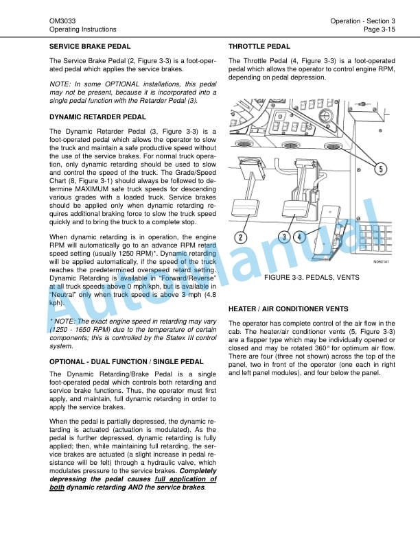 Komatsu 830E Dump Truck Operation and Maintenance Manual CEAM010600 3 Komatsu 830E Dump Truck Operation and Maintenance Manual CEAM010600 - Image 3
