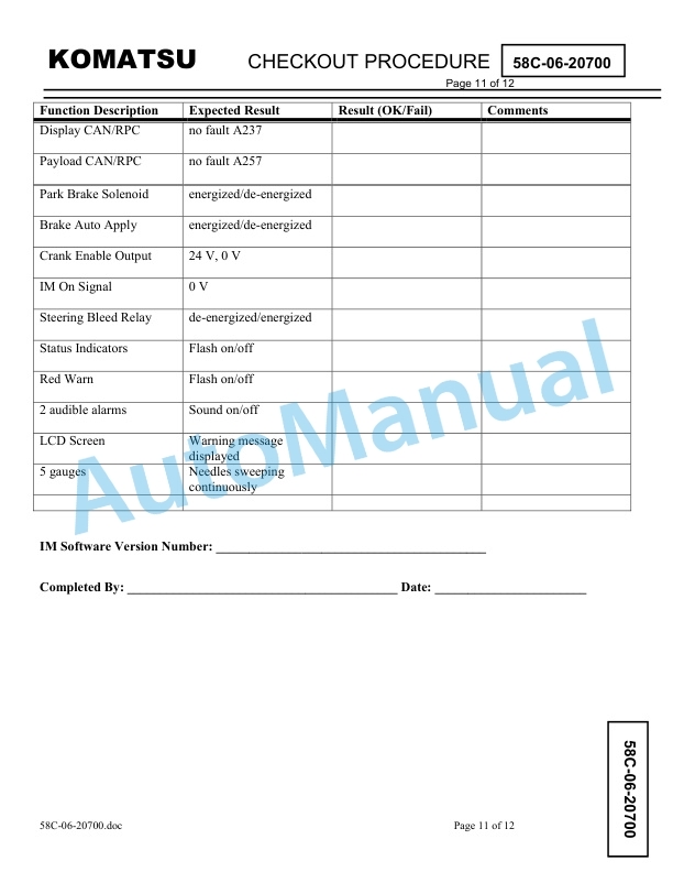 Komatsu 860E-1K Dump Truck Field Assembly Instruction CEAW009650 5 Komatsu 860E-1K Dump Truck Field Assembly Instruction CEAW009650 - Image 5