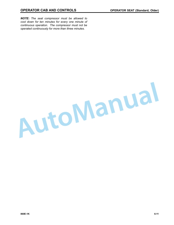 Komatsu 860E-1K Dump Truck Operation and Maintenance Manual CEAM024704 4 Komatsu 860E-1K Dump Truck Operation and Maintenance Manual CEAM024704 - Image 4