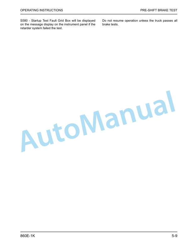 Komatsu 860E-1K Dump Truck Operation and Maintenance Manual CEAM024707 3 Komatsu 860E-1K Dump Truck Operation and Maintenance Manual CEAM024707 - Image 3