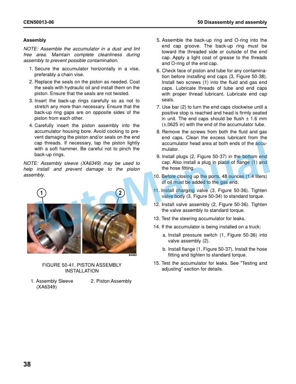 Komatsu 860E-1K Dump Truck Shop Manual CEBM037901 5 Komatsu 860E-1K Dump Truck Shop Manual CEBM037901 - Image 5