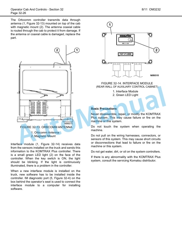 Komatsu 860E-1K Electric Dump Truck Operation and Maintenance Manual CEAM021603 4 Komatsu 860E-1K Electric Dump Truck Operation and Maintenance Manual CEAM021603 - Image 4