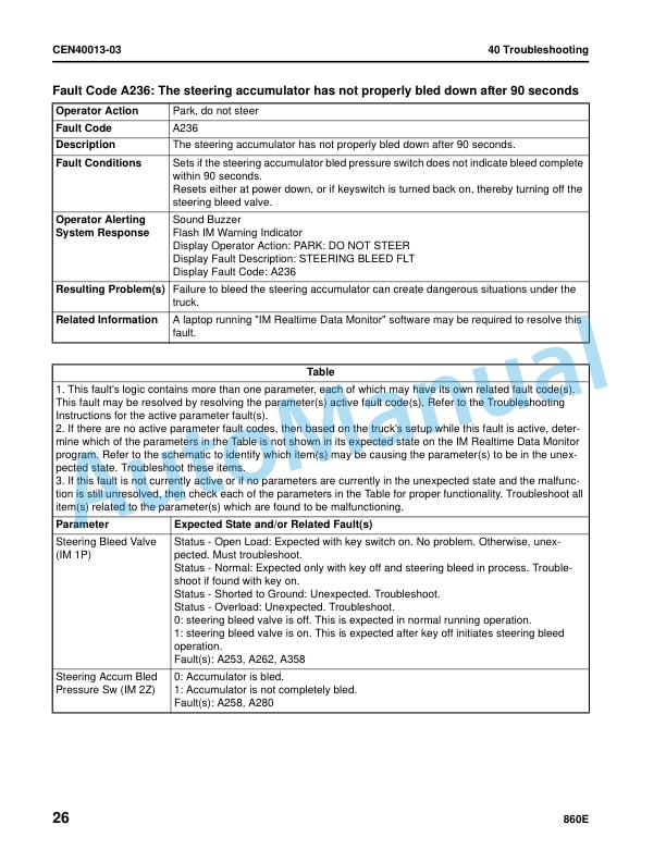 Komatsu 860E-1KT Dump Truck Shop Manual CEBM021404 3 Komatsu 860E-1KT Dump Truck Shop Manual CEBM021404 - Image 3