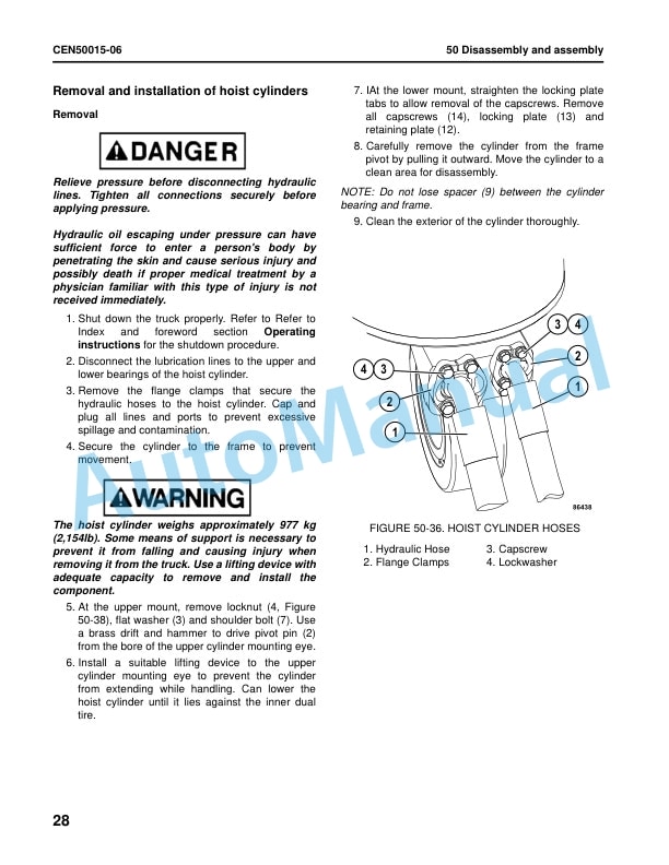 Komatsu 860E-1KT Dump Truck Shop Manual CEBM021405 5 Komatsu 860E-1KT Dump Truck Shop Manual CEBM021405 - Image 5