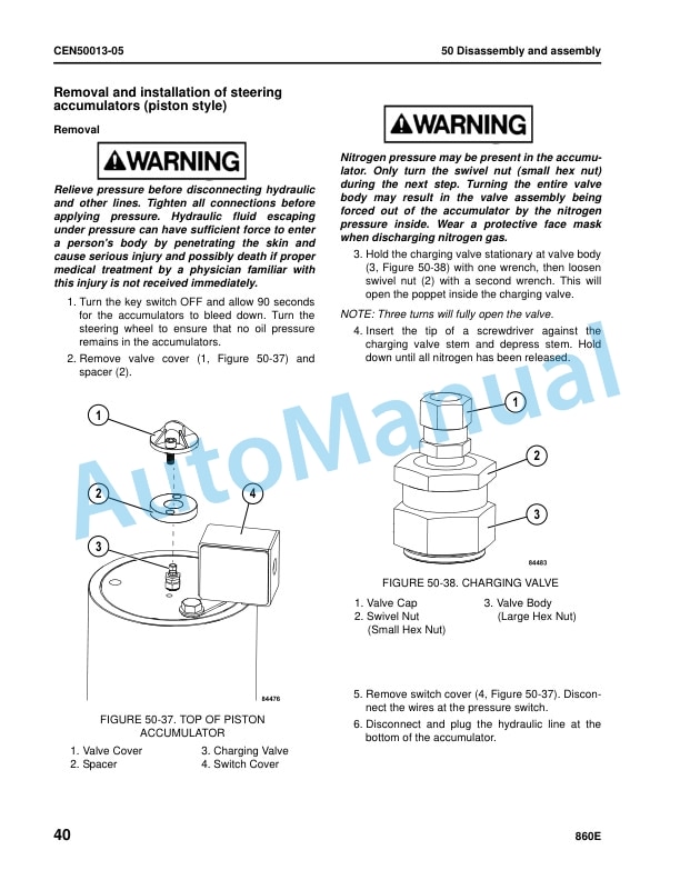 Komatsu 860E-1KT Dump Truck Shop Manual CEBM022006 5 Komatsu 860E-1KT Dump Truck Shop Manual CEBM022006 - Image 5
