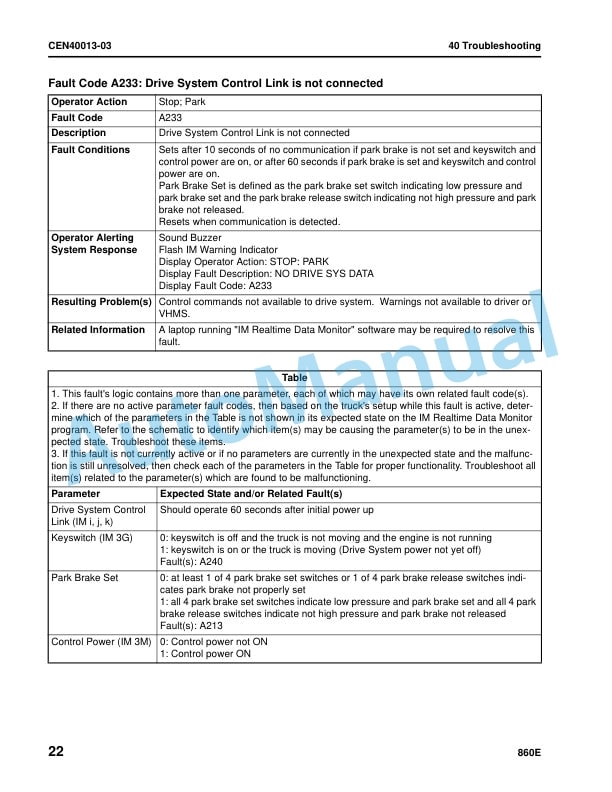 Komatsu 860E-1KT Dump Truck Shop Manual CEBM025802 3 Komatsu 860E-1KT Dump Truck Shop Manual CEBM025802 - Image 3