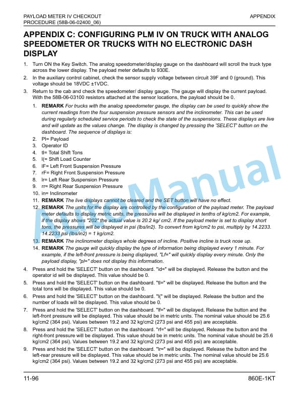 Komatsu 860E-1KT Electric Dump Truck Field Assembly Instruction CEAW009652 5 Komatsu 860E-1KT Electric Dump Truck Field Assembly Instruction CEAW009652 - Image 5