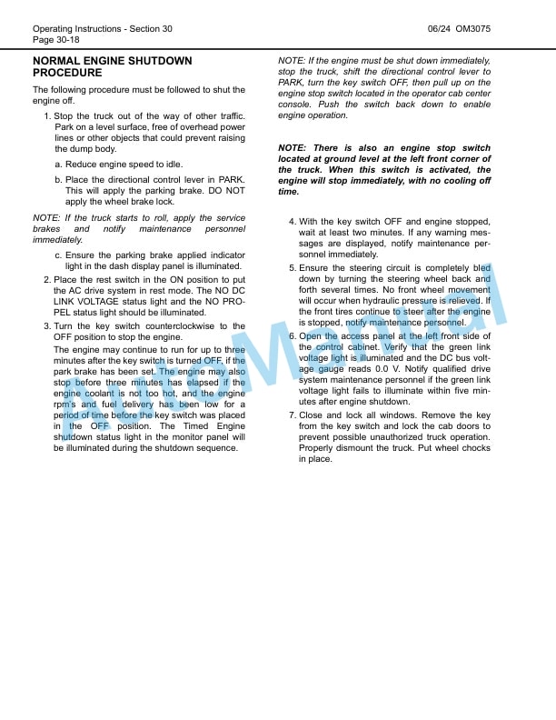Komatsu 860E-1KT Electric Dump Truck Operation and Maintenance Manual CEAM019502 3 Komatsu 860E-1KT Electric Dump Truck Operation and Maintenance Manual CEAM019502 - Image 3