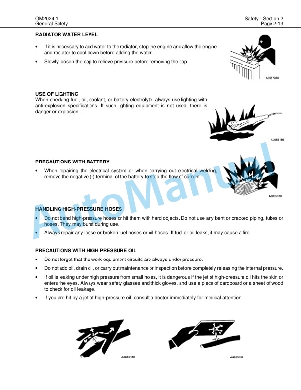 Alternative view of Komatsu 930E-2 Dump Truck Operation and Maintenance Manual CEAM010001
