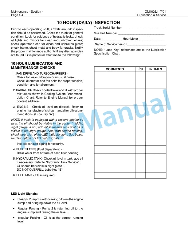 Komatsu 930E-2 Dump Truck Operation and Maintenance Manual CEAM010001 4 Komatsu 930E-2 Dump Truck Operation and Maintenance Manual CEAM010001 - Image 4