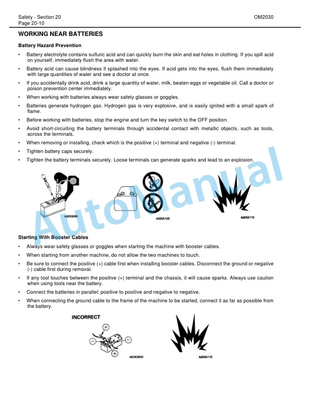 Alternative view of Komatsu 930E-2 Dump Truck Operation and Maintenance Manual CEAM011600