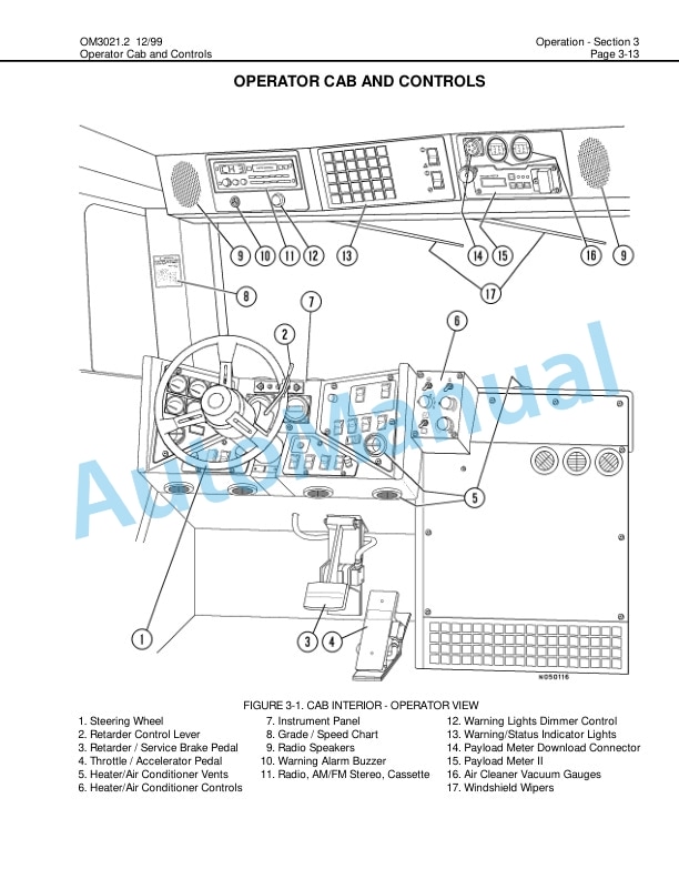 Komatsu 930E-2 Dump Truck Operation and Maintenance Manual DG748 3 Komatsu 930E-2 Dump Truck Operation and Maintenance Manual DG748 - Image 3
