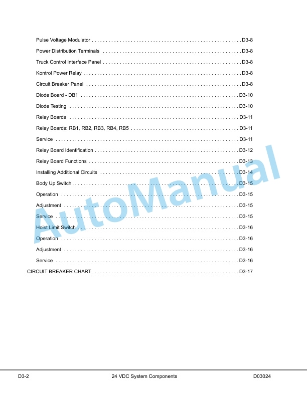 Alternative view of Komatsu 930E-2 Dump Truck Shop Manual CEBM008003
