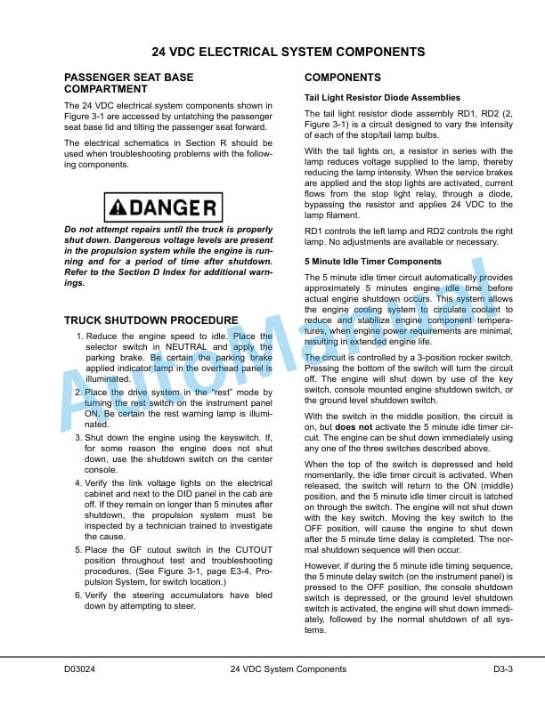 Alternative view of Komatsu 930E-2 Dump Truck Shop Manual CEBM012401