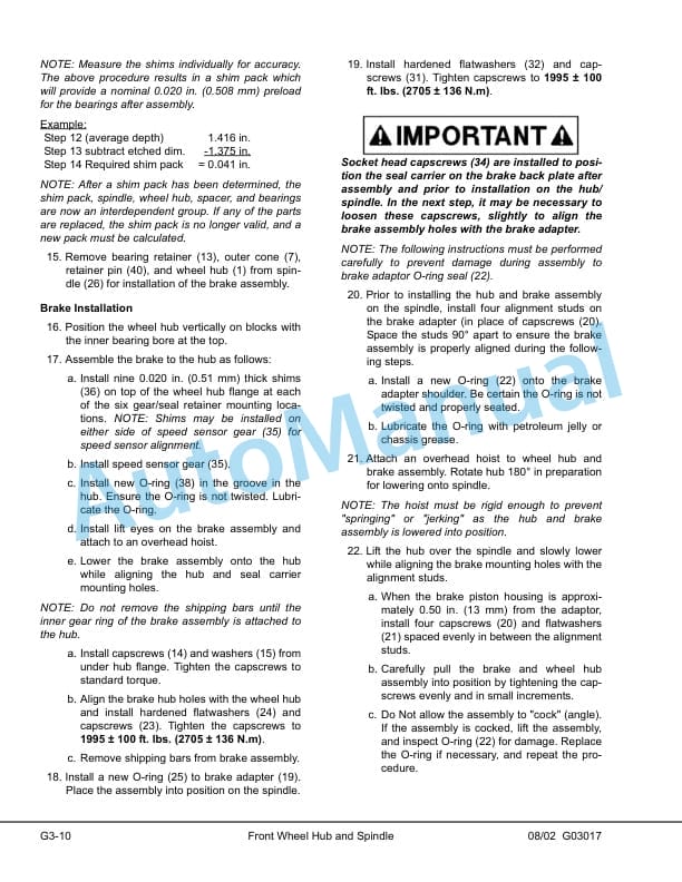 Komatsu 930E-2 Dump Truck Shop Manual CEBM014001 3 Komatsu 930E-2 Dump Truck Shop Manual CEBM014001 - Image 3