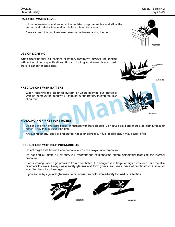 Alternative view of Komatsu 930E-2SE Dump Truck Operation and Maintenance Manual CEAM010500