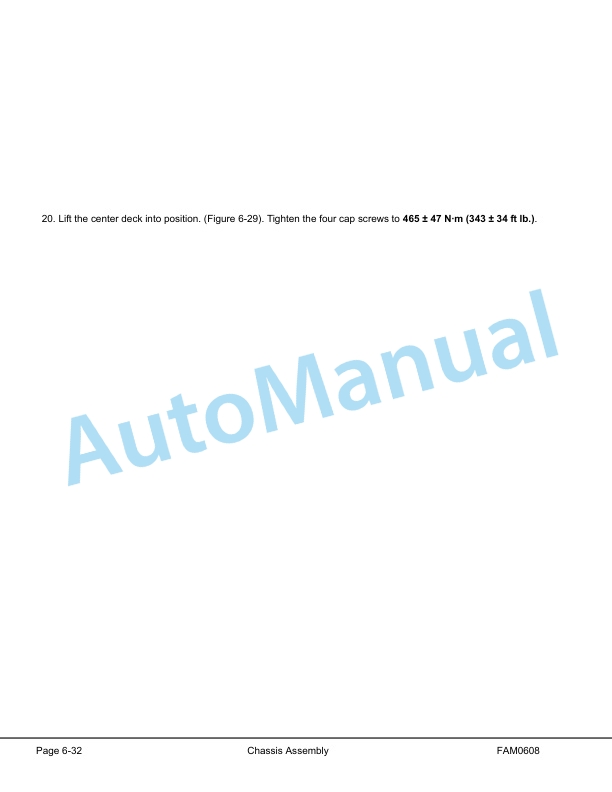 Alternative view of Komatsu 930E-3 Dump Truck Field Assembly Instruction CEAW003900