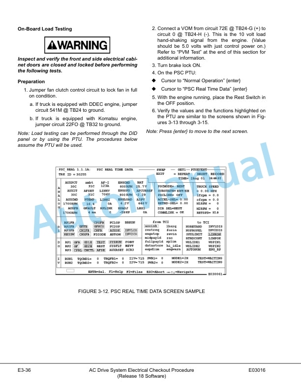 Komatsu 930E-3SE Dump Truck Shop Manual CEBM013702 3 Komatsu 930E-3SE Dump Truck Shop Manual CEBM013702 - Image 3