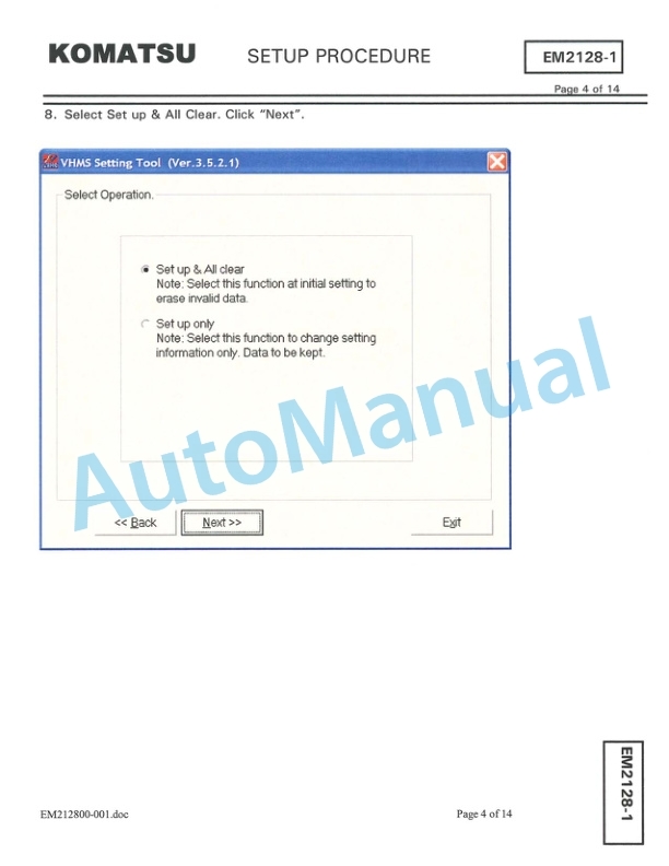 Komatsu 930E-4 Dump Truck Field Assembly Instruction CEAW006600 4 Komatsu 930E-4 Dump Truck Field Assembly Instruction CEAW006600-4