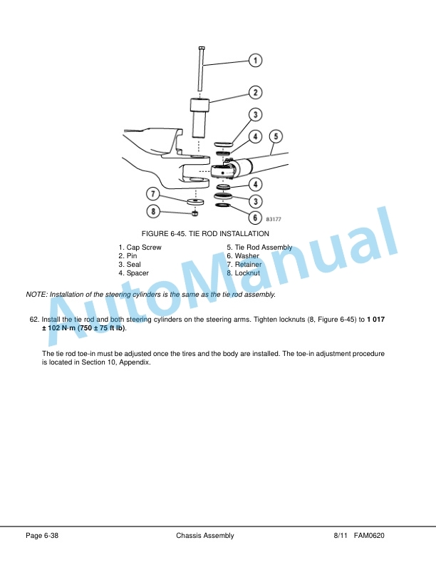 Alternative view of Komatsu 930E-4 Dump Truck Field Assembly Instruction CEAW006901