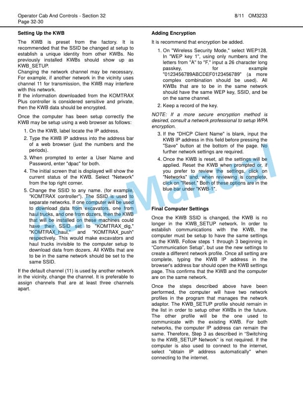 Komatsu 930E-4 Dump Truck Operation and Maintenance Manual CEAM019604 4 Komatsu 930E-4 Dump Truck Operation and Maintenance Manual CEAM019604 - Image 4