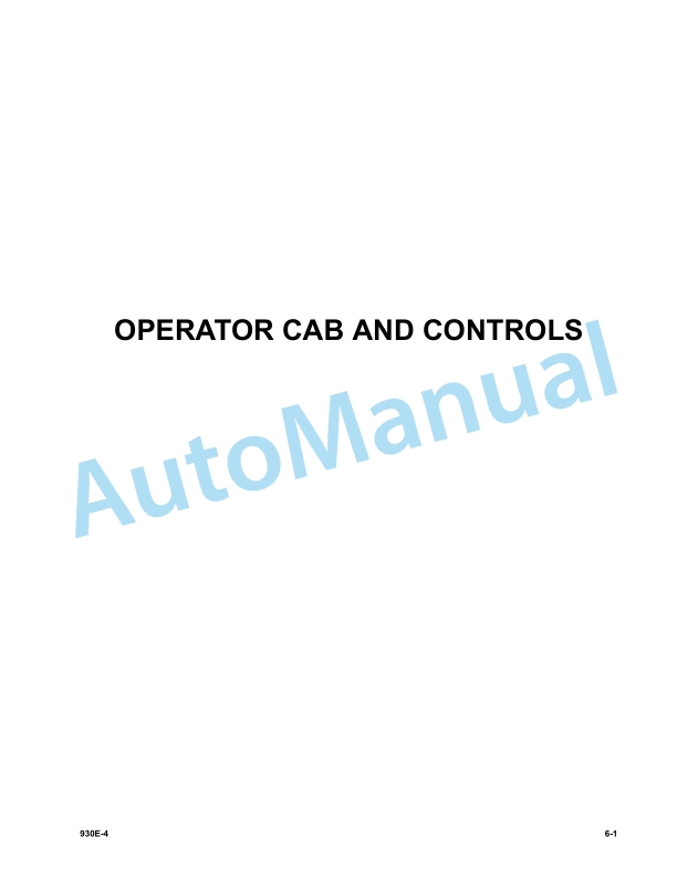 Komatsu 930E-4 Dump Truck Operation and Maintenance Manual CEAM027802 4 Komatsu 930E-4 Dump Truck Operation and Maintenance Manual CEAM027802 - Image 4