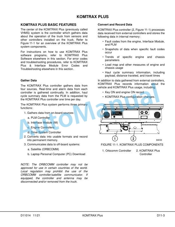 Komatsu 930E-4 Dump Truck Shop Manual CEBM029502 2 Komatsu 930E-4 Dump Truck Shop Manual CEBM029502 - Image 2