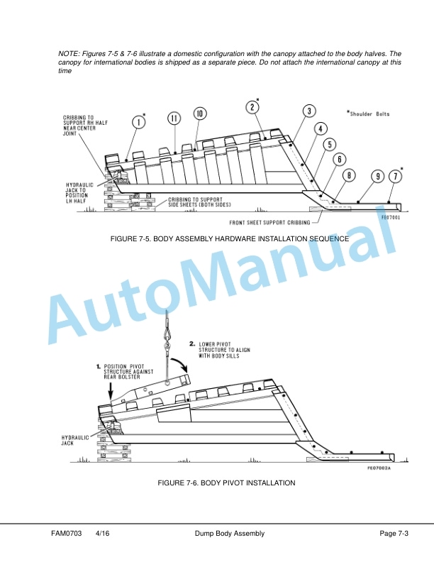 Komatsu 930E-4SE Dump Truck Field Assembly Instruction CEAW007011 3 Komatsu 930E-4SE Dump Truck Field Assembly Instruction CEAW007011 - Image 3