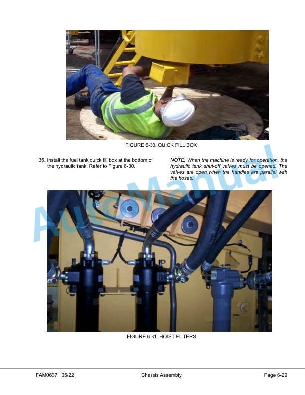 Alternative view of Komatsu 930E-4SE Dump Truck Field Assembly Instruction CEAW007014